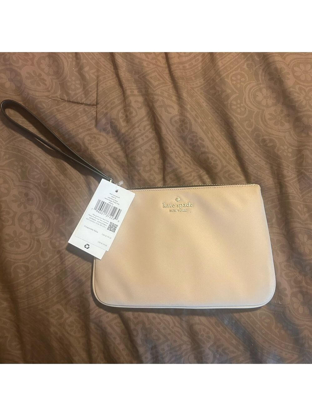 Kate Spade Light Tan wristlet